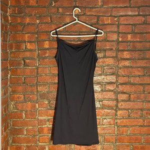 Y2K Black Slip Dress